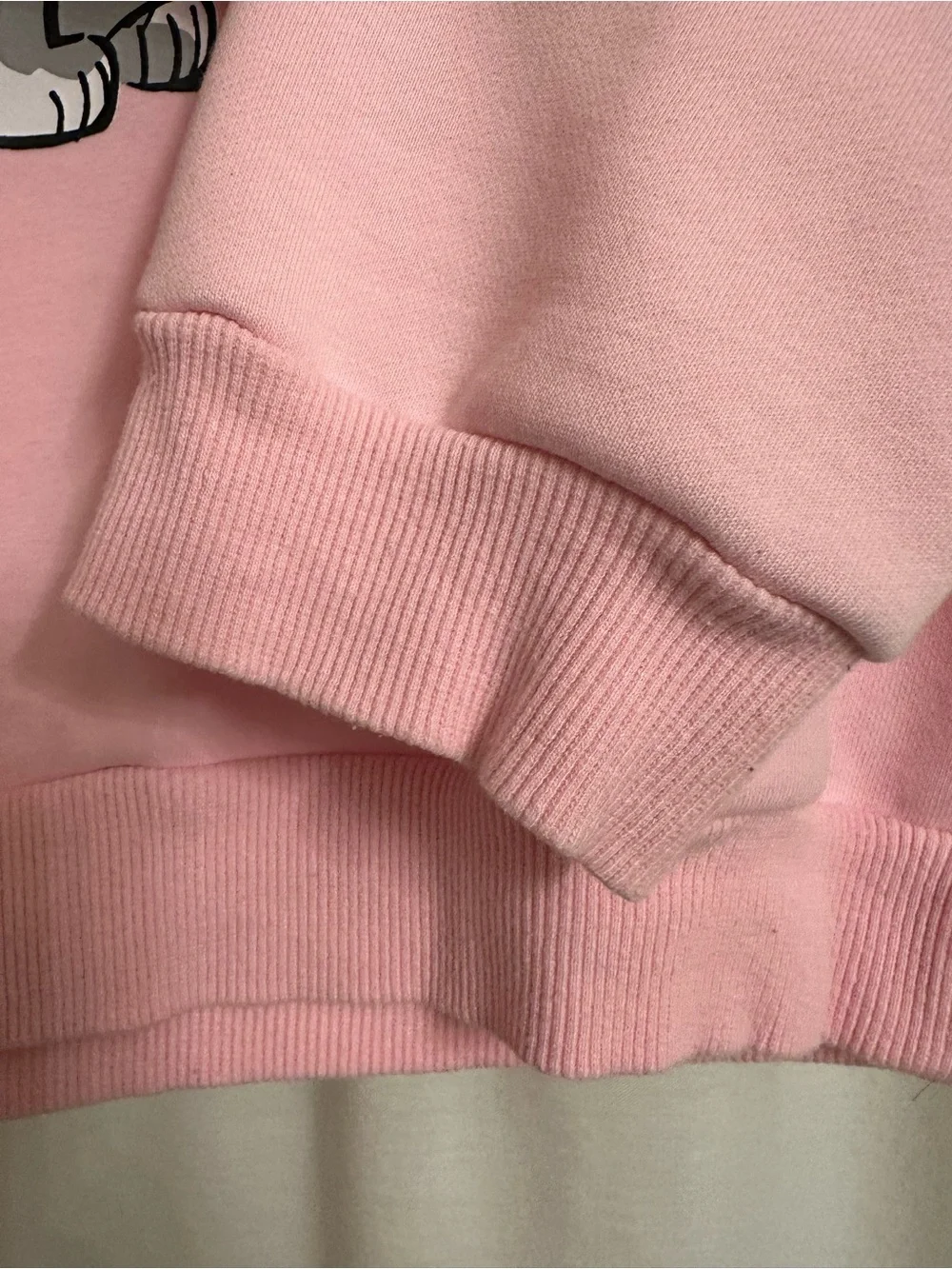 Sweatshirt Pink Cat Graphic  - Cute Kitten Pullover Marie size 10 year